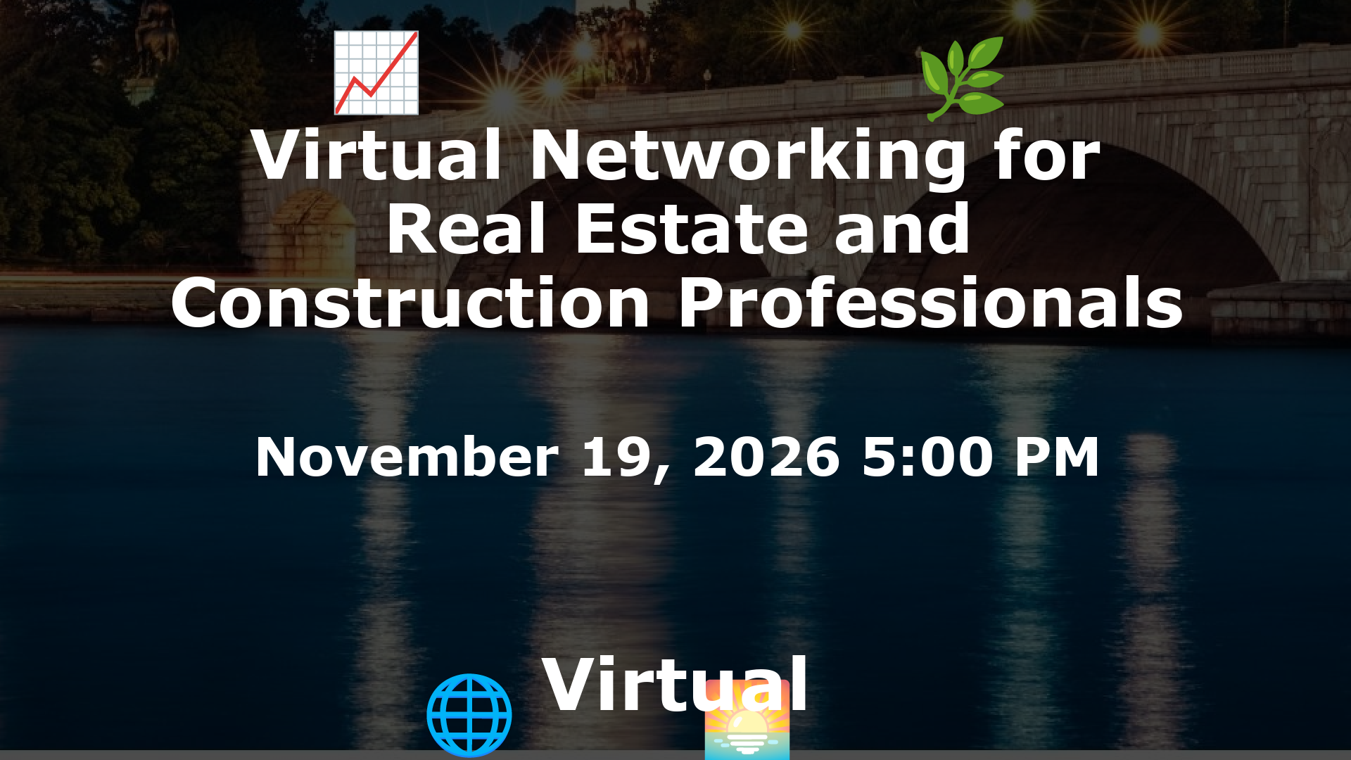 Virtual Networking for Real Estate and Construction Professionals event image